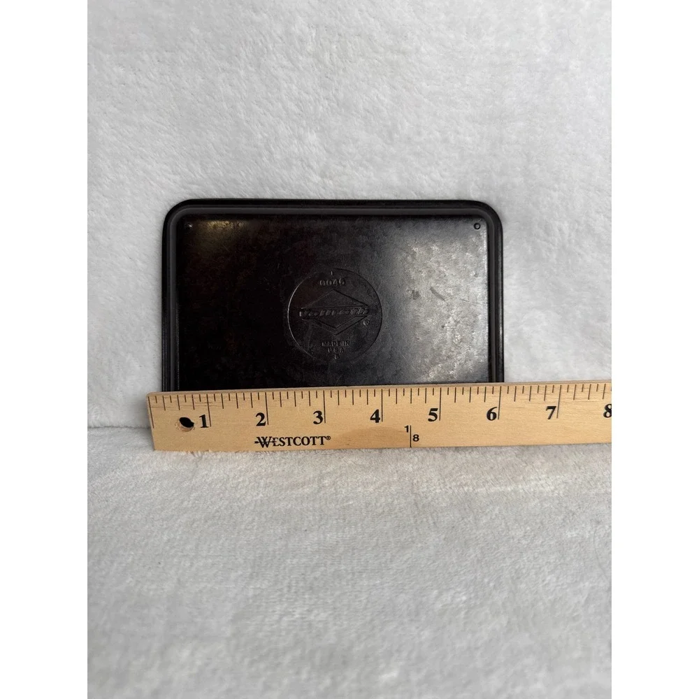 Vintage VOLLRATH 0046 Bakelite Tip Tray Small Brown Good
